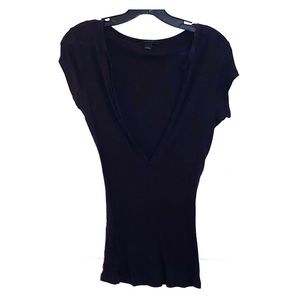 Express super deep v tee